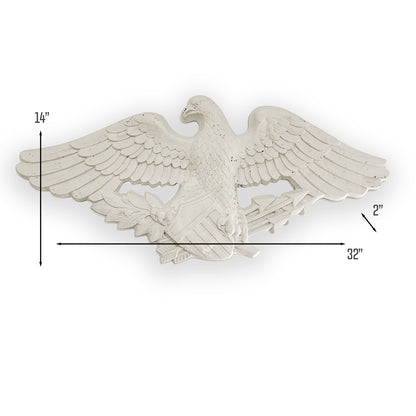 Extra Large Eagle Wall Decor (Made in America) (three colors)